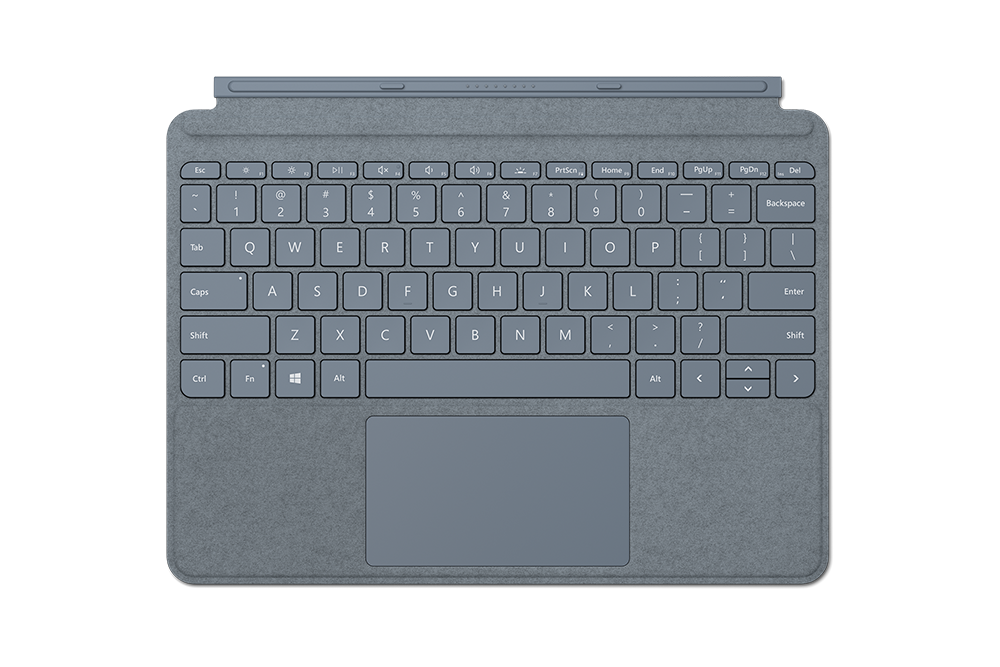 Surface Go Signature Type Cover Ice Blue