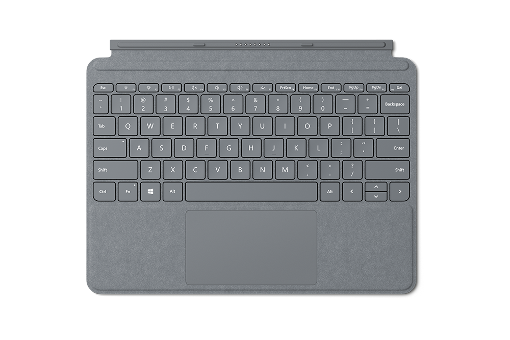 Surface Go Signature Type Cover Platinum
