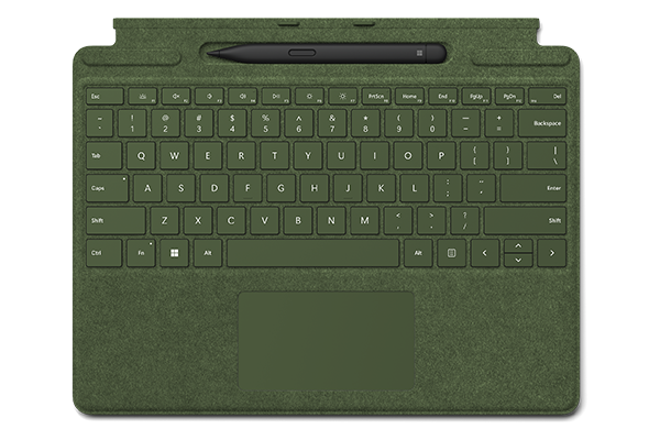Surface Pro Signature Keyboard Forest + Slim Pen 2