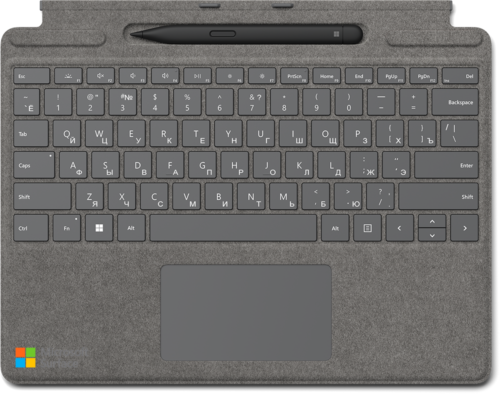 Surface Pro Signature Keyboard Platinum + Slim Pen 2
