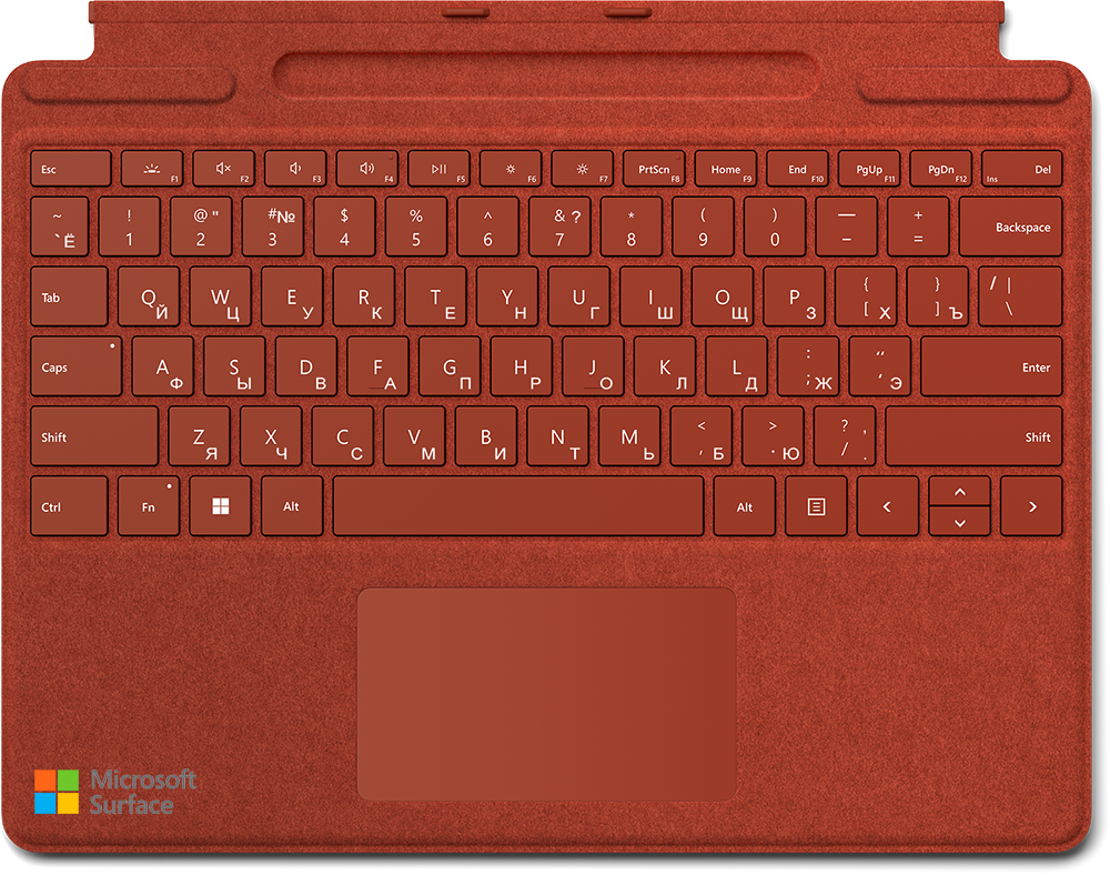 Surface Pro Signature Keyboard Poppy Red