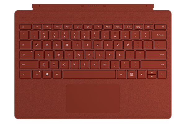 Surface Pro Signature Type Cover Poppy Red